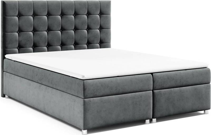 Best for Home Boxspringbett mit Bettkasten Trinity K-9 Bonellfederkern inkl. 7 cm Topper (140x200 160x200 180x200 200x200 cm), Handwerksqualität, TOP Preis-Leistungs-Verhältnis Best for Home Boxspringbett mit Bettkasten Trinity K-9 Bonellfederkern inkl. 7 cm Topper (140x200 160x200 180x200 200x200 cm), Handwerksqualität, TOP Preis-Leistungs-Verhältnis von Best for Home