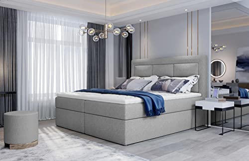 Best for Home Boxspringbett Vivre Bonellfederkern inkl. Topper 180x200 Grande 81 von Best for Home