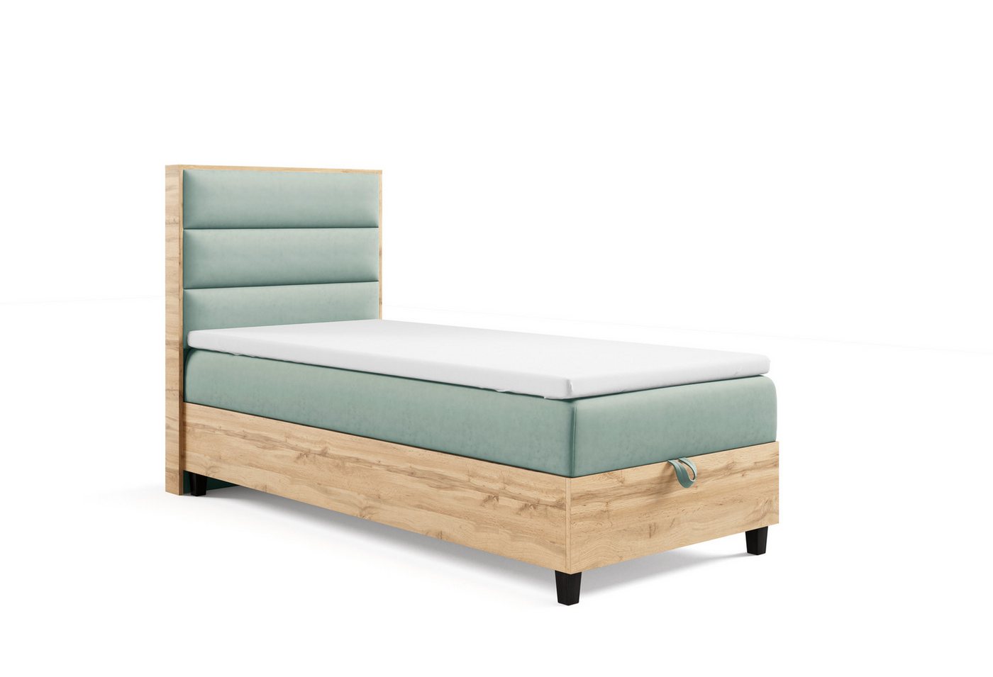 Best for Home Boxspringbett mit Bettkasten Trinity K-1 PLATE SINGLE inkl. 7 cm Topper (70x200 80x200 90x200 100x200 cm), Verschiedene Liefermöglichkeiten, TOP Preis-Leistungs-Verhältnis Best for Home Boxspringbett mit Bettkasten Trinity K-1 PLATE SINGLE inkl. 7 cm Topper (70x200 80x200 90x200 100x200 cm), Verschiedene Liefermöglichkeiten, TOP Preis-Leistungs-Verhältnis von Best for Home