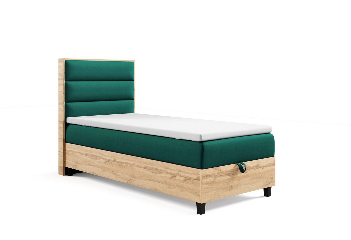 Best for Home Boxspringbett mit Bettkasten Trinity K-1 PLATE SINGLE inkl. 7 cm Topper (70x200 80x200 90x200 100x200 cm), Verschiedene Liefermöglichkeiten, TOP Preis-Leistungs-Verhältnis Best for Home Boxspringbett mit Bettkasten Trinity K-1 PLATE SINGLE inkl. 7 cm Topper (70x200 80x200 90x200 100x200 cm), Verschiedene Liefermöglichkeiten, TOP Preis-Leistungs-Verhältnis von Best for Home