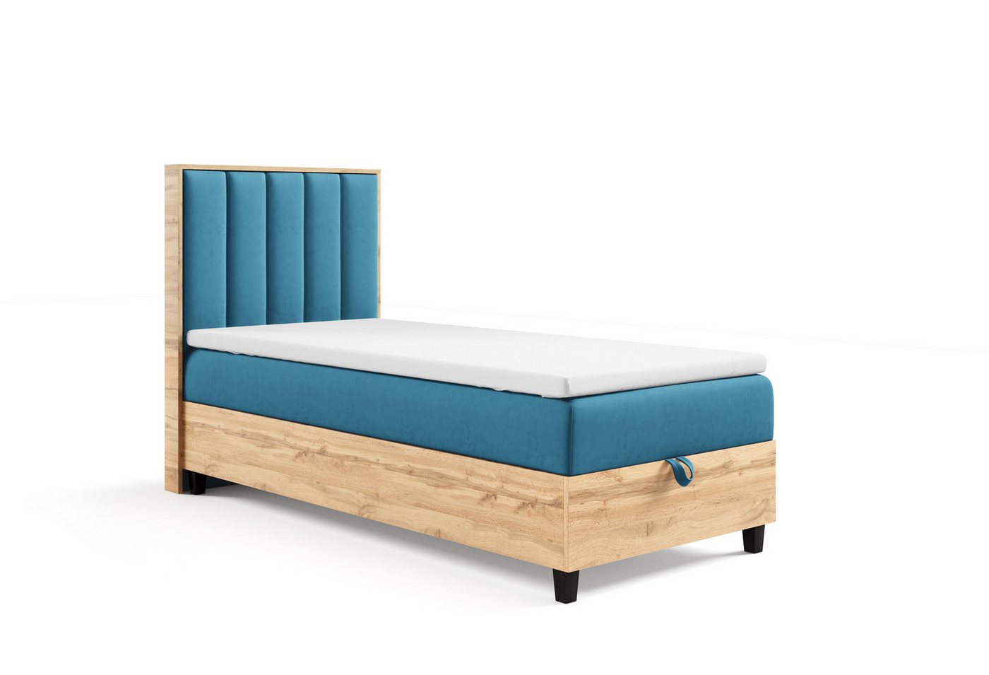 Best for Home Boxspringbett mit Bettkasten Trinity K-10 PLATE SINGLE inkl inkl. 7 cm Topper (70x200 80x200 90x200 100x200 cm), Verschiedene Liefermöglichkeiten, TOP Preis-Leistungs-Verhältnis Best for Home Boxspringbett mit Bettkasten Trinity K-10 PLATE SINGLE inkl inkl. 7 cm Topper (70x200 80x200 90x200 100x200 cm), Verschiedene Liefermöglichkeiten, TOP Preis-Leistungs-Verhältnis von Best for Home