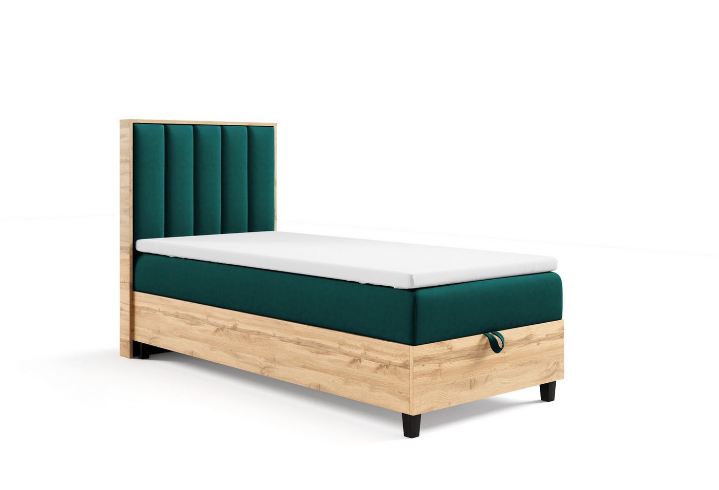 Best for Home Boxspringbett mit Bettkasten Trinity K-10 PLATE SINGLE inkl inkl. 7 cm Topper (70x200 80x200 90x200 100x200 cm), Verschiedene Liefermöglichkeiten, TOP Preis-Leistungs-Verhältnis Best for Home Boxspringbett mit Bettkasten Trinity K-10 PLATE SINGLE inkl inkl. 7 cm Topper (70x200 80x200 90x200 100x200 cm), Verschiedene Liefermöglichkeiten, TOP Preis-Leistungs-Verhältnis von Best for Home