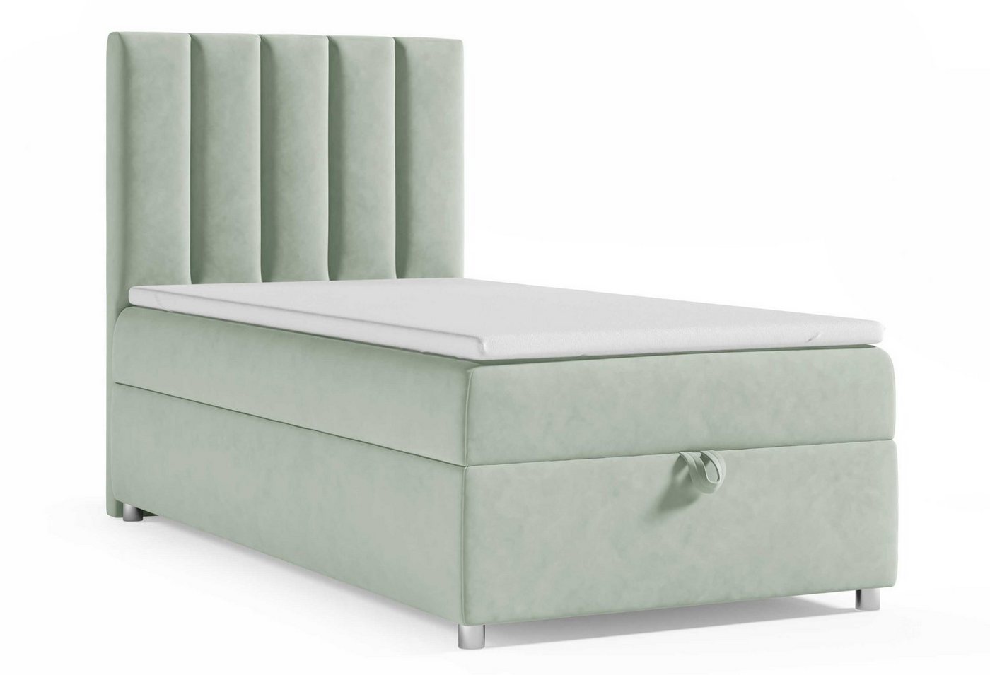 Best for Home Boxspringbett mit Bettkasten Trinity K-10 SINGLE Bonell-Matratze inkl. 7 cm Topper (Einzelbett, Polsterbett mit gepolstertes Kopfteil, Jugendbett, Kinderbett versch. Größen, 70x200 80x200 90x200 100x200 cm), Handwerksqualität, TOP Preis-Leistungs-Verhältnis Best for Home Boxspringbett mit Bettkasten Trinity K-10 SINGLE Bonell-Matratze inkl. 7 cm Topper (Einzelbett, Polsterbett mit gepolstertes Kopfteil, Jugendbett, Kinderbett versch. Größen, 70x200 80x200 90x200 100x200 cm), Handwerksqualität, TOP Preis-Leistungs-Verhältnis von Best for Home