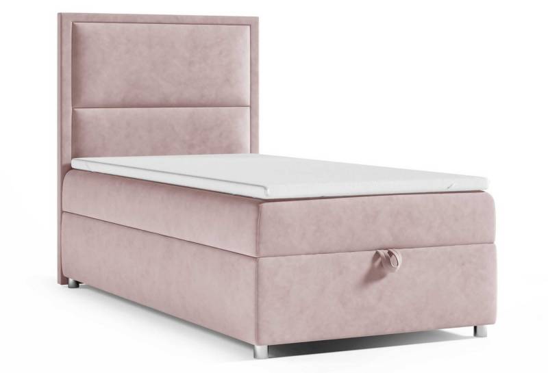 Best for Home Boxspringbett mit Bettkasten Trinity K-11 SINGLE Bonellfederkern inkl. 7 cm Topper (70x200 80x200 90x200 100x200 cm), verschiedene Liefermöglichkeiten, TOP Preis-Leistungs-Verhältnis von Best for Home