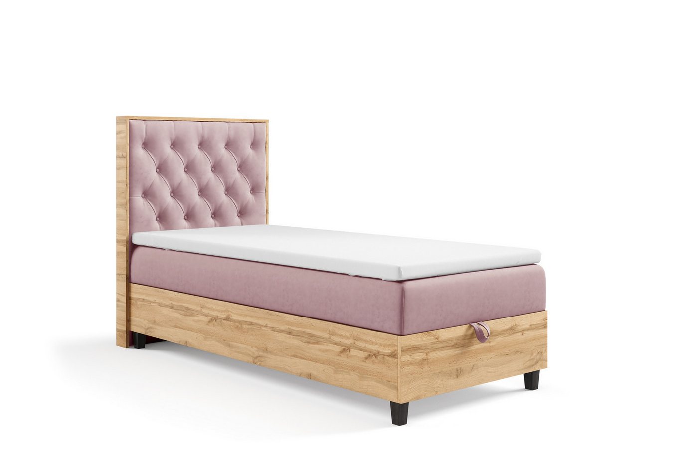 Best for Home Boxspringbett mit Bettkasten Trinity K-14 PLATE SINGLE inkl. 7 cm Topper (70x200 80x200 90x200 100x200 cm), Verschiedene Liefermöglichkeiten, TOP Preis-Leistungs-Verhältnis Best for Home Boxspringbett mit Bettkasten Trinity K-14 PLATE SINGLE inkl. 7 cm Topper (70x200 80x200 90x200 100x200 cm), Verschiedene Liefermöglichkeiten, TOP Preis-Leistungs-Verhältnis von Best for Home