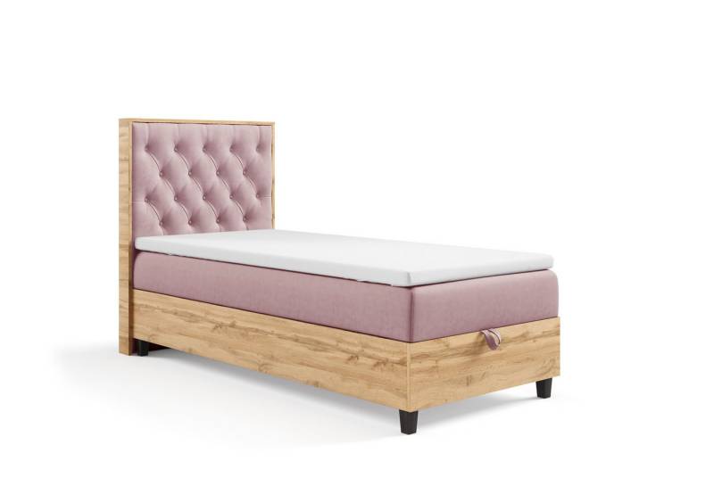 Best for Home Boxspringbett mit Bettkasten Trinity K-14 PLATE SINGLE inkl. 7 cm Topper (70x200 80x200 90x200 100x200 cm), Verschiedene Liefermöglichkeiten, TOP Preis-Leistungs-Verhältnis Best for Home Boxspringbett mit Bettkasten Trinity K-14 PLATE SINGLE inkl. 7 cm Topper (70x200 80x200 90x200 100x200 cm), Verschiedene Liefermöglichkeiten, TOP Preis-Leistungs-Verhältnis von Best for Home