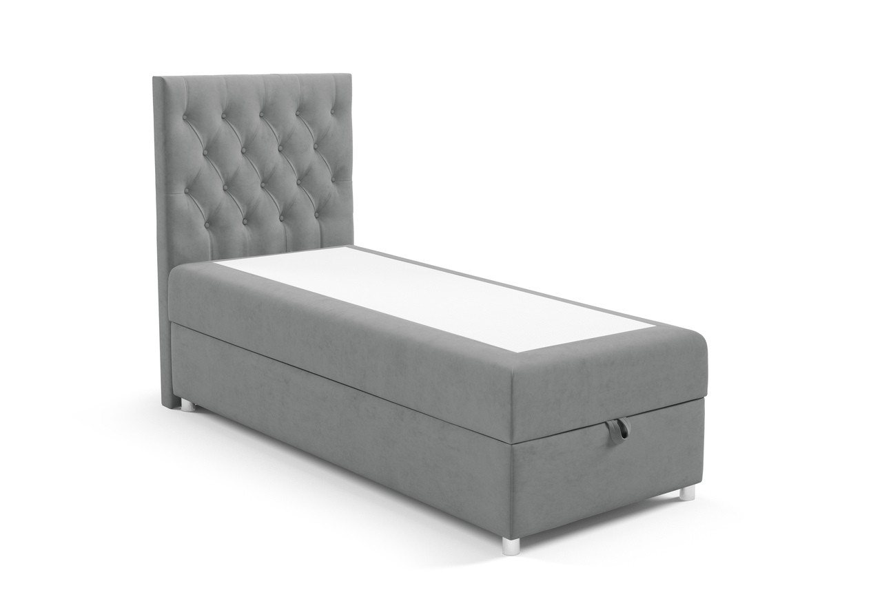 Best for Home Boxspringbett mit Bettkasten Trinity K14 SINGLE Bonell-Matratze inkl. 7 cm Topper (Einzelbett, Polsterbett mit gepolstertes Kopfteil, Jugendbett, Kinderbett versch. Größen, 70x200 80x200 90x200 100x200 cm), verschiedene Liefermöglichkeiten, Handwerksqualität Best for Home Boxspringbett mit Bettkasten Trinity K14 SINGLE Bonell-Matratze inkl. 7 cm Topper (Einzelbett, Polsterbett mit gepolstertes Kopfteil, Jugendbett, Kinderbett versch. Größen, 70x200 80x200 90x200 100x200 cm), verschiedene Liefermöglichkeiten, Handwerksqualität von Best for Home