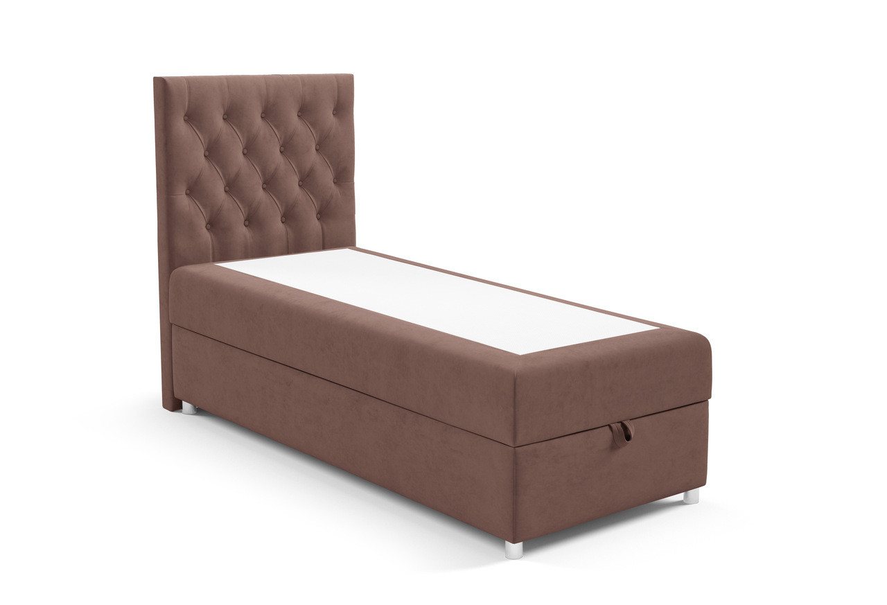 Best for Home Boxspringbett mit Bettkasten Trinity K14 SINGLE Bonell-Matratze inkl. 7 cm Topper (Einzelbett, Polsterbett mit gepolstertes Kopfteil, Jugendbett, Kinderbett versch. Größen, 70x200 80x200 90x200 100x200 cm), verschiedene Liefermöglichkeiten, Handwerksqualität Best for Home Boxspringbett mit Bettkasten Trinity K14 SINGLE Bonell-Matratze inkl. 7 cm Topper (Einzelbett, Polsterbett mit gepolstertes Kopfteil, Jugendbett, Kinderbett versch. Größen, 70x200 80x200 90x200 100x200 cm), verschiedene Liefermöglichkeiten, Handwerksqualität von Best for Home