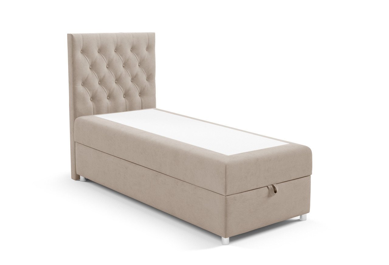 Best for Home Boxspringbett mit Bettkasten Trinity K14 SINGLE Bonell-Matratze inkl. 7 cm Topper (Einzelbett, Polsterbett mit gepolstertes Kopfteil, Jugendbett, Kinderbett versch. Größen, 70x200 80x200 90x200 100x200 cm), verschiedene Liefermöglichkeiten, Handwerksqualität Best for Home Boxspringbett mit Bettkasten Trinity K14 SINGLE Bonell-Matratze inkl. 7 cm Topper (Einzelbett, Polsterbett mit gepolstertes Kopfteil, Jugendbett, Kinderbett versch. Größen, 70x200 80x200 90x200 100x200 cm), verschiedene Liefermöglichkeiten, Handwerksqualität von Best for Home
