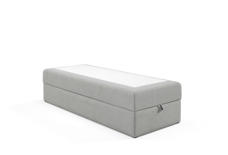 Best for Home Boxspringbett mit Bettkasten Trinity K-14 SINGLE Bonellfederkern inkl. 7 cm Topper (70x200 80x200 90x200 100x200), verschiedene Liefermöglichkeiten, TOP Preis-Leistungs-Verhältnis von Best for Home