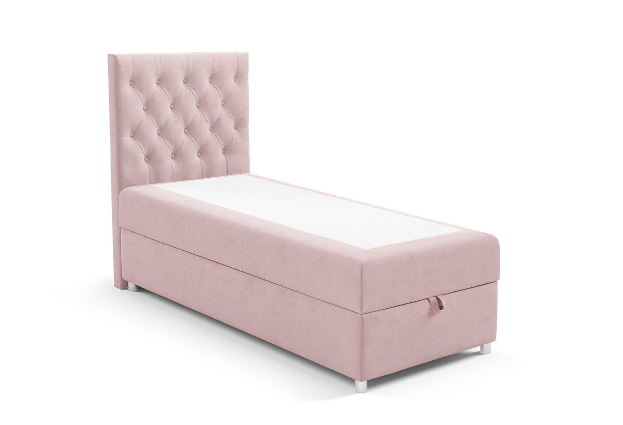 Best for Home Boxspringbett mit Bettkasten Trinity K14 SINGLE Bonell-Matratze inkl. 7 cm Topper (Einzelbett, Polsterbett mit gepolstertes Kopfteil, Jugendbett, Kinderbett versch. Größen, 70x200 80x200 90x200 100x200 cm), verschiedene Liefermöglichkeiten, Handwerksqualität Best for Home Boxspringbett mit Bettkasten Trinity K14 SINGLE Bonell-Matratze inkl. 7 cm Topper (Einzelbett, Polsterbett mit gepolstertes Kopfteil, Jugendbett, Kinderbett versch. Größen, 70x200 80x200 90x200 100x200 cm), verschiedene Liefermöglichkeiten, Handwerksqualität von Best for Home