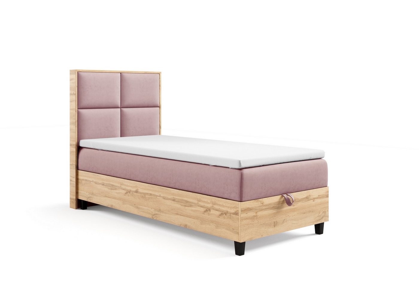 Best for Home Boxspringbett mit Bettkasten Trinity K-2 PLATE SINGLE inkl. 7 cm Topper (70x200 80x200 90x200 100x200 cm), Verschiedene Liefermöglichkeiten, TOP Preis-Leistungs-Verhältnis Best for Home Boxspringbett mit Bettkasten Trinity K-2 PLATE SINGLE inkl. 7 cm Topper (70x200 80x200 90x200 100x200 cm), Verschiedene Liefermöglichkeiten, TOP Preis-Leistungs-Verhältnis von Best for Home