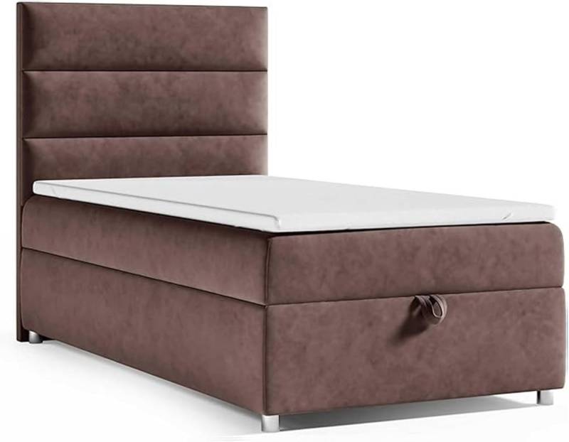 Best for Home Boxspringbett Boxspringbett Trinity K-4 Single mit Bettkasten&7cm Topper H3 Komfort (70x200 80x200 90x200 100x200 cm), inkl. Lieferung bis in die Wohnung, TOP Preis-Leistungs-Verhältnis Best for Home Boxspringbett Boxspringbett Trinity K-4 Single mit Bettkasten&7cm Topper H3 Komfort (70x200 80x200 90x200 100x200 cm), inkl. Lieferung bis in die Wohnung, TOP Preis-Leistungs-Verhältnis von Best for Home