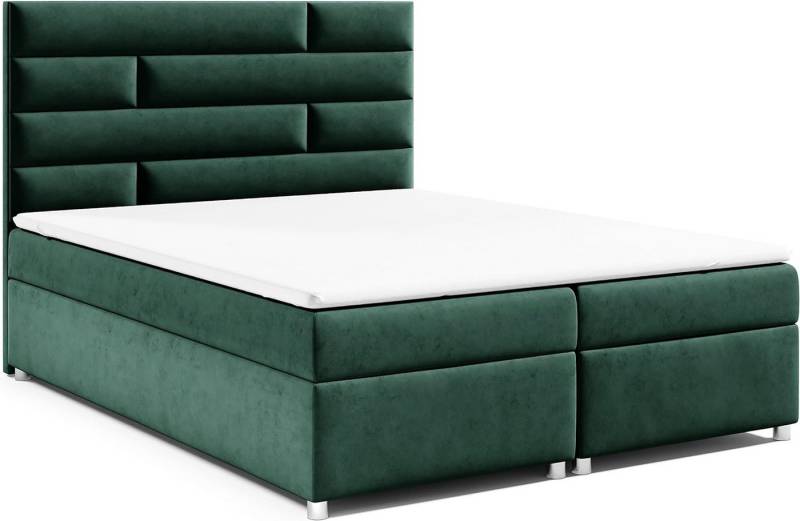 Best for Home Boxspringbett mit Bettkasten Trinity K-5 Bonellfederkern inkl. 7 cm Topper (140x200 160x200 180x200 200x200 cm), mit Lieferung, Aufbau & Entsorgung, TOP- Preis-Leistungs-Verhältnis Best for Home Boxspringbett mit Bettkasten Trinity K-5 Bonellfederkern inkl. 7 cm Topper (140x200 160x200 180x200 200x200 cm), mit Lieferung, Aufbau & Entsorgung, TOP- Preis-Leistungs-Verhältnis von Best for Home