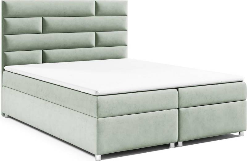 Best for Home Boxspringbett mit Bettkasten Trinity K-5 Bonellfederkern inkl. 7 cm Topper (140x200 160x200 180x200 200x200 cm), mit Lieferung, Aufbau & Entsorgung, TOP- Preis-Leistungs-Verhältnis Best for Home Boxspringbett mit Bettkasten Trinity K-5 Bonellfederkern inkl. 7 cm Topper (140x200 160x200 180x200 200x200 cm), mit Lieferung, Aufbau & Entsorgung, TOP- Preis-Leistungs-Verhältnis von Best for Home