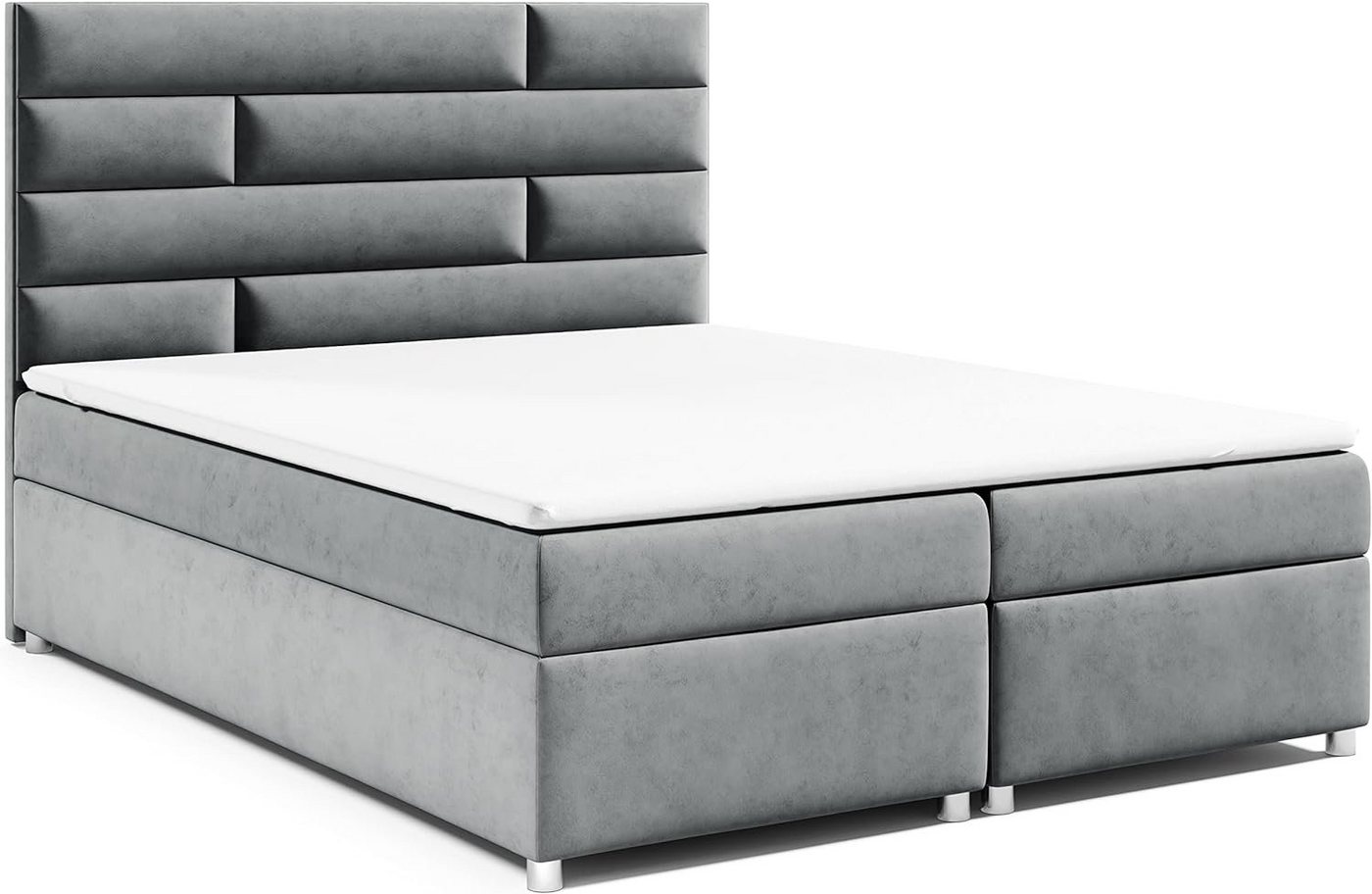 Best for Home Boxspringbett mit Bettkasten Trinity K-5 Bonellfederkern inkl. 7 cm Topper (140x200 160x200 180x200 200x200 cm), mit Lieferung, Aufbau & Entsorgung, TOP- Preis-Leistungs-Verhältnis Best for Home Boxspringbett mit Bettkasten Trinity K-5 Bonellfederkern inkl. 7 cm Topper (140x200 160x200 180x200 200x200 cm), mit Lieferung, Aufbau & Entsorgung, TOP- Preis-Leistungs-Verhältnis von Best for Home