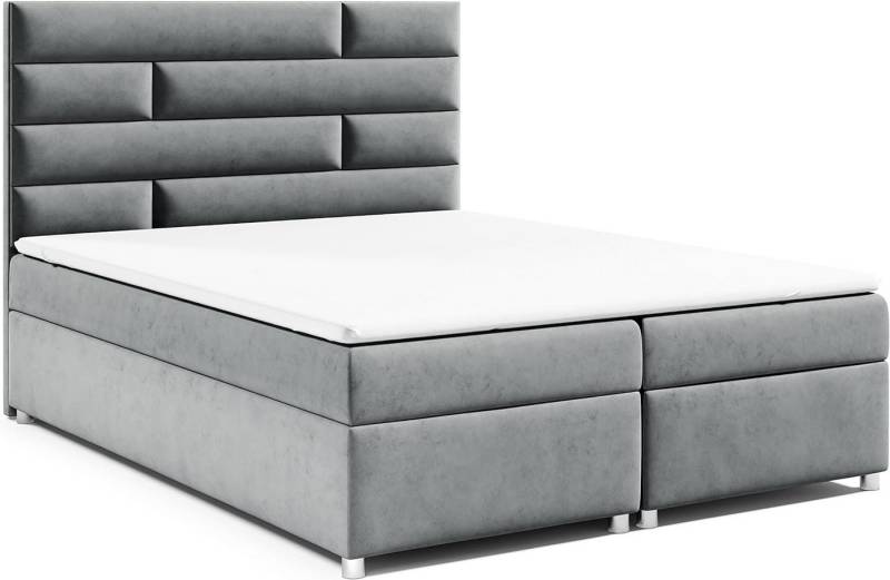 Best for Home Boxspringbett mit Bettkasten Trinity K-5 Bonellfederkern inkl. 7 cm Topper (140x200 160x200 180x200 200x200 cm), mit Lieferung, Aufbau & Entsorgung, TOP- Preis-Leistungs-Verhältnis Best for Home Boxspringbett mit Bettkasten Trinity K-5 Bonellfederkern inkl. 7 cm Topper (140x200 160x200 180x200 200x200 cm), mit Lieferung, Aufbau & Entsorgung, TOP- Preis-Leistungs-Verhältnis von Best for Home