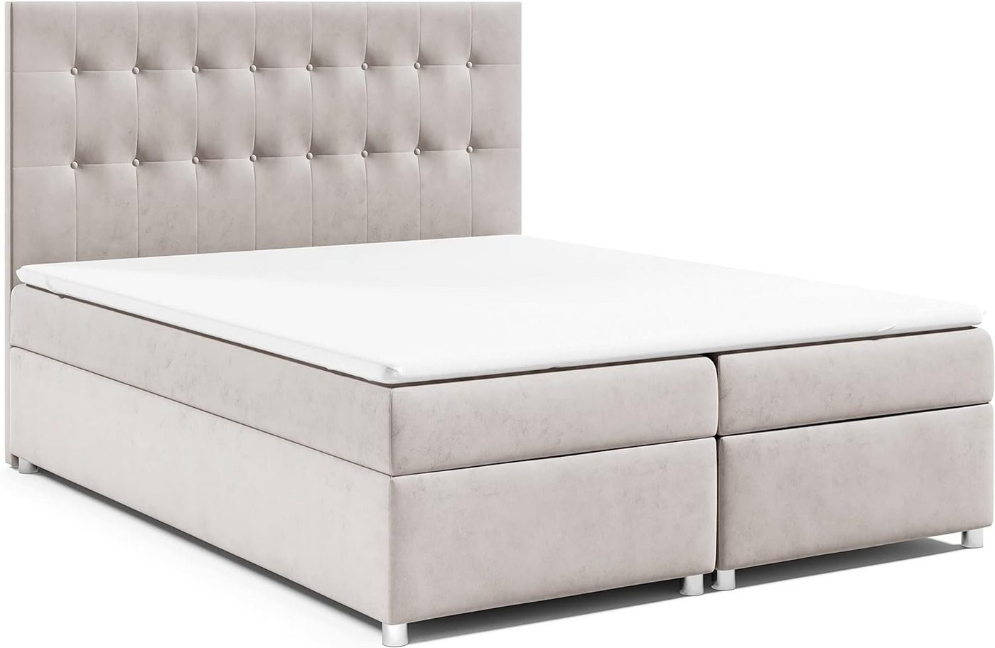 Best for Home Boxspringbett mit Bettkasten Trinity K-6 Bonellfederkern inkl. 7 cm Topper (140x200 160x200 180x200 200x200 cm), mit Lieferung, Aufbau & Entsorgung, TOP- Preis-Leistungs-Verhältnis Best for Home Boxspringbett mit Bettkasten Trinity K-6 Bonellfederkern inkl. 7 cm Topper (140x200 160x200 180x200 200x200 cm), mit Lieferung, Aufbau & Entsorgung, TOP- Preis-Leistungs-Verhältnis von Best for Home