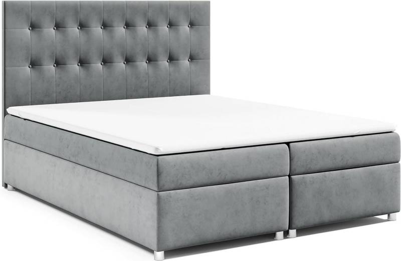 Best for Home Boxspringbett mit Bettkasten Trinity K-6 Bonellfederkern inkl. 7 cm Topper (140x200 160x200 180x200 200x200 cm), mit Lieferung, Aufbau & Entsorgung, TOP- Preis-Leistungs-Verhältnis Best for Home Boxspringbett mit Bettkasten Trinity K-6 Bonellfederkern inkl. 7 cm Topper (140x200 160x200 180x200 200x200 cm), mit Lieferung, Aufbau & Entsorgung, TOP- Preis-Leistungs-Verhältnis von Best for Home