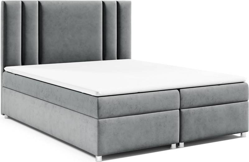 Best for Home Boxspringbett mit Bettkasten Trinity K-8 Bonellfederkern inkl.7 cm Topper (140x200 160x200 180x200 200x200 cm), mit Lieferung, Aufbau & Entsorgung, TOP- Preis-Leistungs-Verhältnis Best for Home Boxspringbett mit Bettkasten Trinity K-8 Bonellfederkern inkl.7 cm Topper (140x200 160x200 180x200 200x200 cm), mit Lieferung, Aufbau & Entsorgung, TOP- Preis-Leistungs-Verhältnis von Best for Home