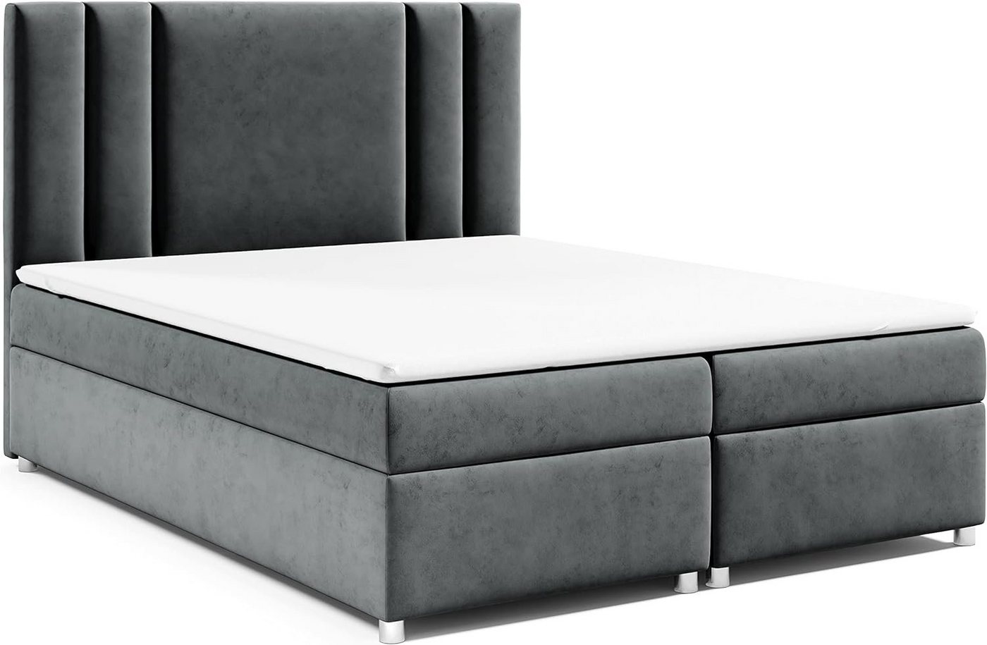 Best for Home Boxspringbett mit Bettkasten Trinity K-8 Bonellfederkern inkl.7 cm Topper (140x200 160x200 180x200 200x200 cm), mit Lieferung, Aufbau & Entsorgung, TOP- Preis-Leistungs-Verhältnis Best for Home Boxspringbett mit Bettkasten Trinity K-8 Bonellfederkern inkl.7 cm Topper (140x200 160x200 180x200 200x200 cm), mit Lieferung, Aufbau & Entsorgung, TOP- Preis-Leistungs-Verhältnis von Best for Home