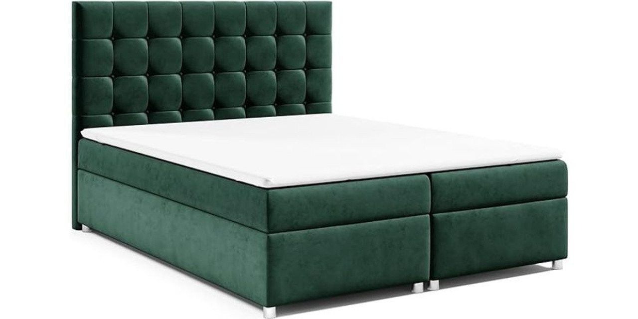 Best for Home Boxspringbett mit Bettkasten Trinity K-9 Bonellfederkern inkl. 7 cm Topper (140x200 160x200 180x200 200x200 cm), mit o. ohne Kopfteil, Flexible Liefermöglichkeiten, Handwerksqualität von Best for Home