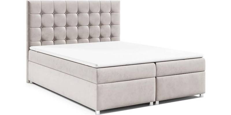 Best for Home Boxspringbett mit Bettkasten Trinity K-9 Bonellfederkern inkl. 7 cm Topper (140x200 160x200 180x200 200x200 cm), mit o. ohne Kopfteil, Flexible Liefermöglichkeiten, Handwerksqualität von Best for Home