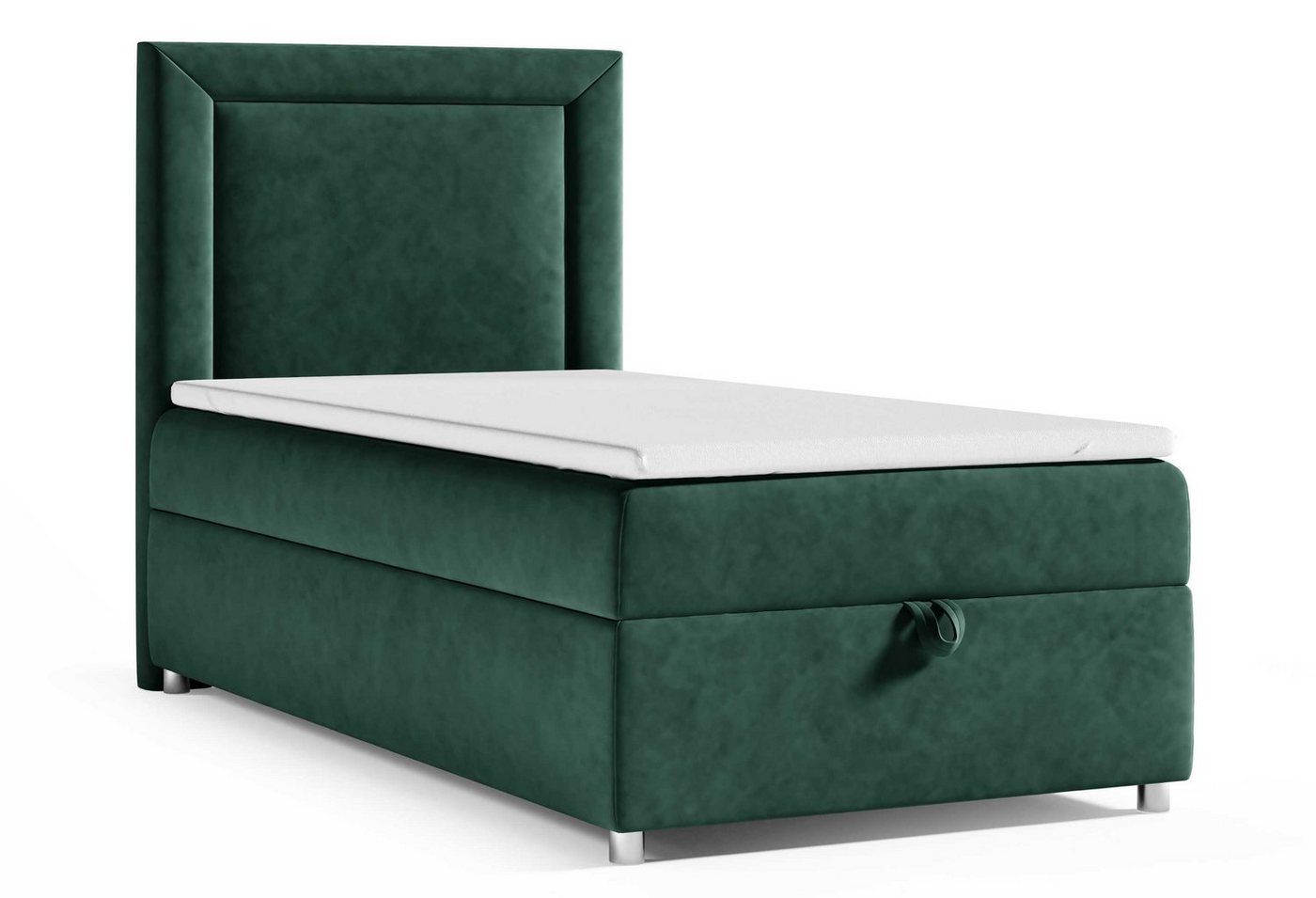 Best for Home Boxspringbett mit Bettkasten Trinity K3 SINGLE Bonell-Matratze inkl. 7 cm Topper (Einzelbett, Polsterbett mit gepolstertes Kopfteil, Jugendbett, Kinderbett versch. Größen, 70x200 80x200 90x200 100x200 cm), verschiedene Liefermöglichkeiten, Handwerksqualität Best for Home Boxspringbett mit Bettkasten Trinity K3 SINGLE Bonell-Matratze inkl. 7 cm Topper (Einzelbett, Polsterbett mit gepolstertes Kopfteil, Jugendbett, Kinderbett versch. Größen, 70x200 80x200 90x200 100x200 cm), verschiedene Liefermöglichkeiten, Handwerksqualität von Best for Home