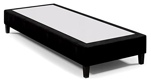 Best for Home Boxspringgestell 70x200-90x200 cm Boxspring Rahmen ohne Matratze Boxspringbett Hotelbett 90x200 Schwarz von Best for Home