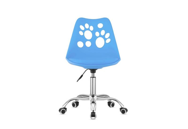 Best for Home Bürostuhl Ergonomischer Drehstuhl in Blau, modern & leicht montierbar von Best for Home