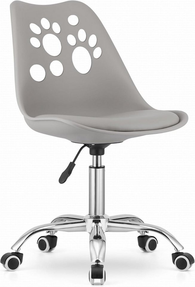 Best for Home Bürostuhl Ergonomischer Drehstuhl Grau, modern, bequem & leicht montierbar von Best for Home