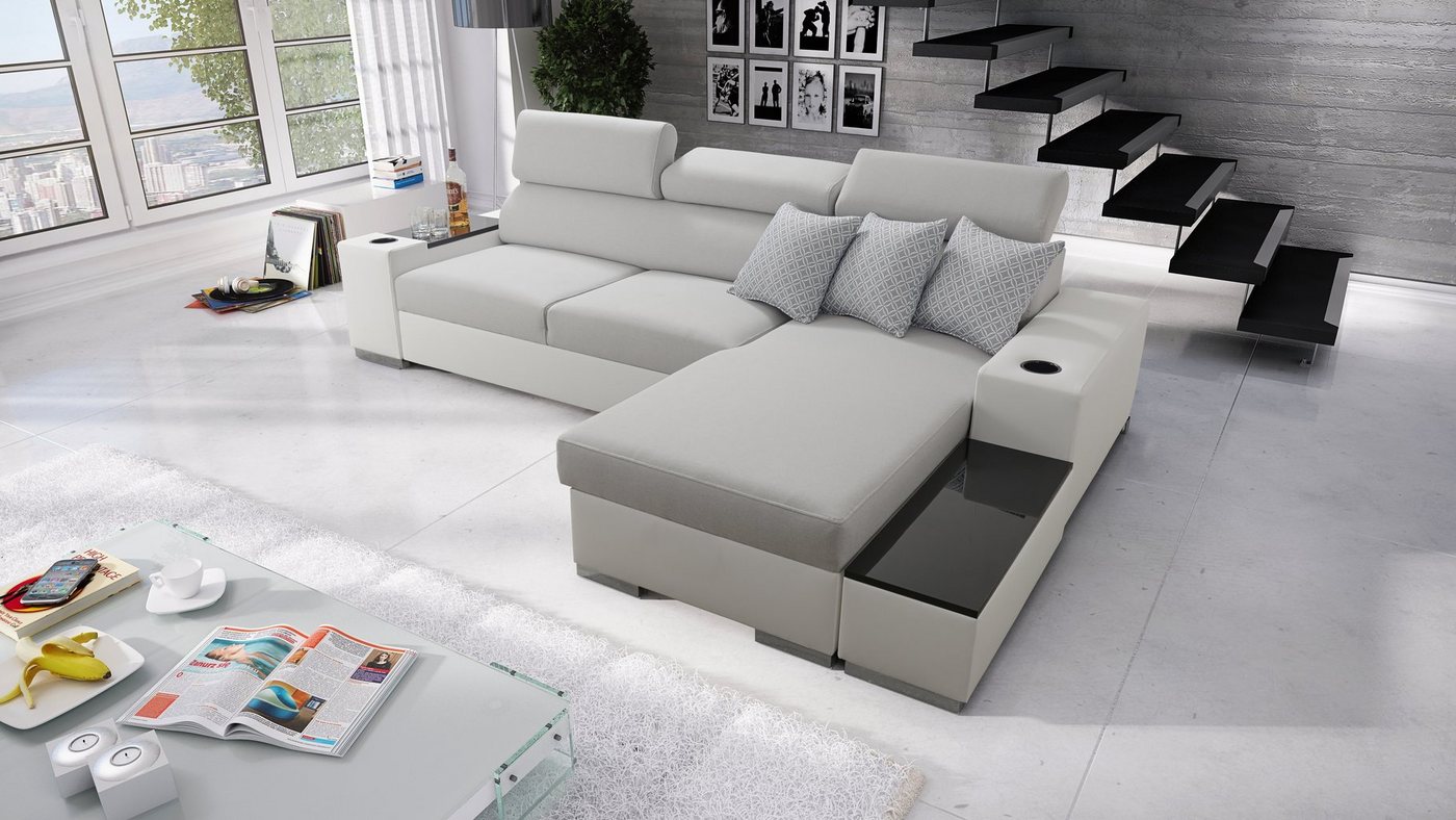 Best for Home Ecksofa Pete I Mini: Schlaffunktion & Bettkasten für das Moderne Wohnzimmer Best for Home Ecksofa Pete I Mini: Schlaffunktion & Bettkasten für das Moderne Wohnzimmer von Best for Home