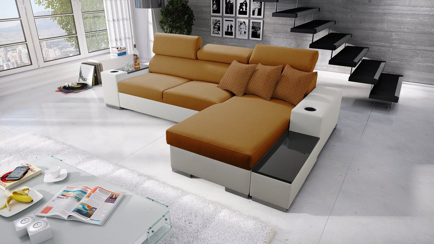 Best for Home Ecksofa Pete I Mini: Schlaffunktion & Bettkasten für das Moderne Wohnzimmer Best for Home Ecksofa Pete I Mini: Schlaffunktion & Bettkasten für das Moderne Wohnzimmer von Best for Home