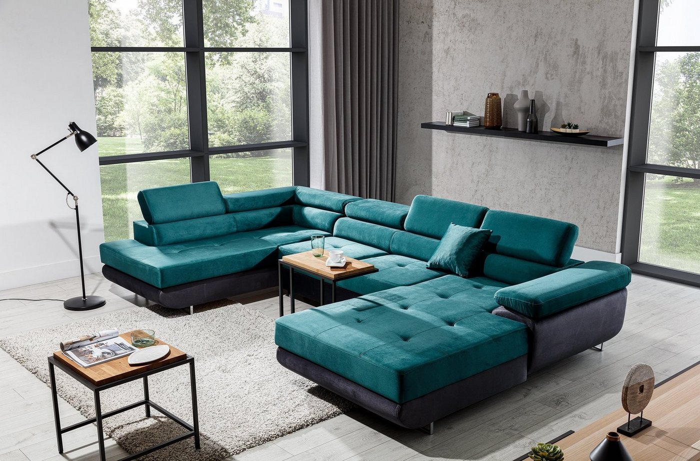 Best for Home Ecksofa Rodrigo, mit Bettfunktion, Bettkasten und verstellbaren Kopfstützen Best for Home Ecksofa Rodrigo, mit Bettfunktion, Bettkasten und verstellbaren Kopfstützen von Best for Home