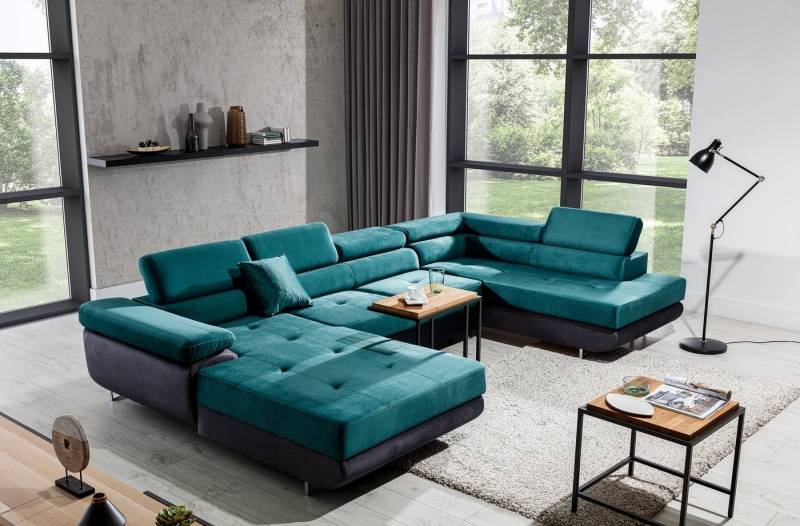 Best for Home Ecksofa Rodrigo, mit Bettfunktion, Bettkasten und verstellbaren Kopfstützen Best for Home Ecksofa Rodrigo, mit Bettfunktion, Bettkasten und verstellbaren Kopfstützen von Best for Home