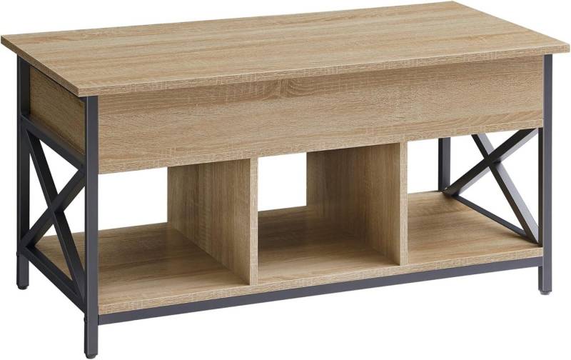 Best for Home Esstisch Moderner Couchtisch mit Stauraum und ausziehbarem Tischblatt von Best for Home