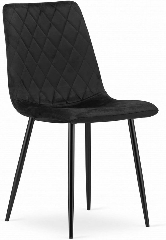 Best for Home Esszimmerstuhl Best For Home - Modern Velvet Dining Chairs with Metal Legs Best for Home Esszimmerstuhl Best For Home - Modern Velvet Dining Chairs with Metal Legs von Best for Home