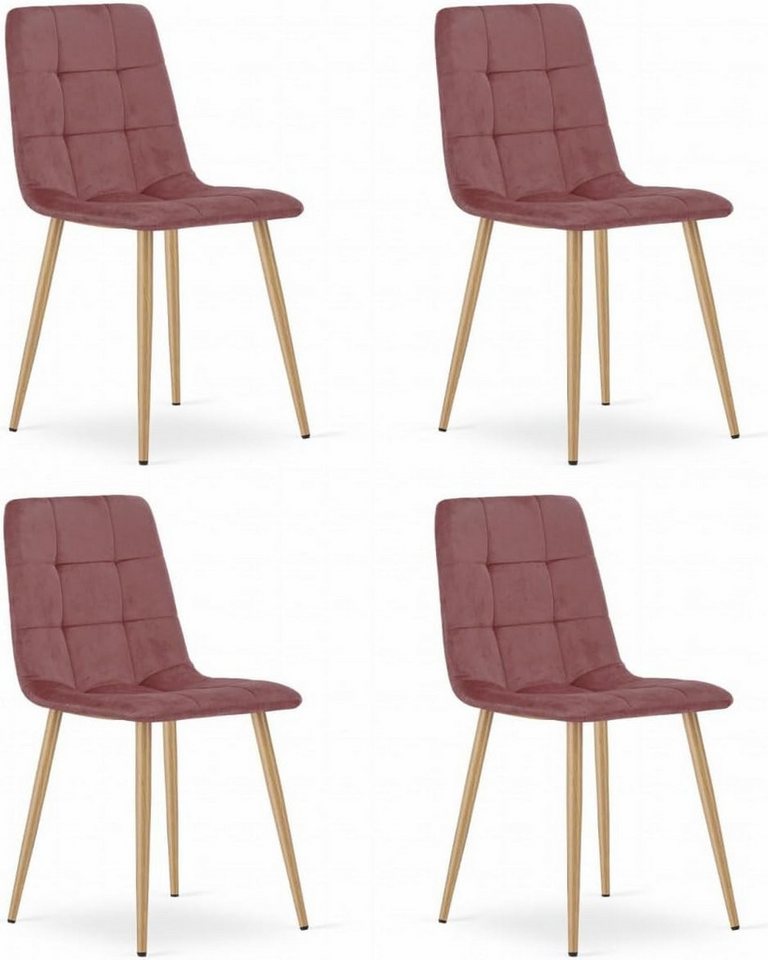 Best for Home Esszimmerstuhl Best for home – Veloursstuhl mit Metallbeinen – Modern und bequem Best for Home Esszimmerstuhl Best for home – Veloursstuhl mit Metallbeinen – Modern und bequem von Best for Home