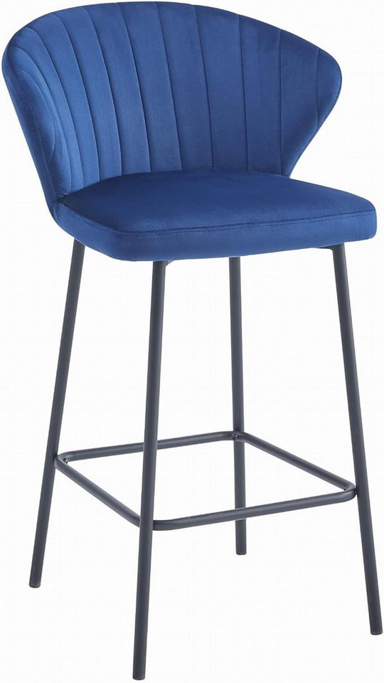 Best for Home Hocker Best for Home–Barhocker–Moderner Velourssitz & Elegantes Metallgestell Best for Home Hocker Best for Home–Barhocker–Moderner Velourssitz & Elegantes Metallgestell von Best for Home