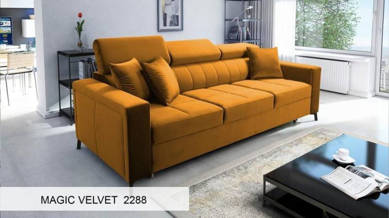 Best for Home Schlafsofa SIMON für das Wohnzimmer, Gästezimmer, mit Relaxfunktion von Best for Home