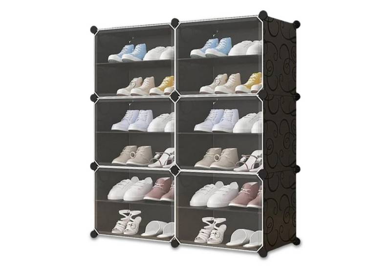 Best for Home Schuhschrank Best for Home Schuhschrank – Viel Stauraum & Komfortable Sitzfläche (12-St) von Best for Home