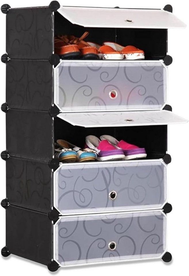 Best for Home Schuhschrank Best for Home Schuhschrank – Viel Stauraum & Komfortable Sitzfläche (5-St) von Best for Home