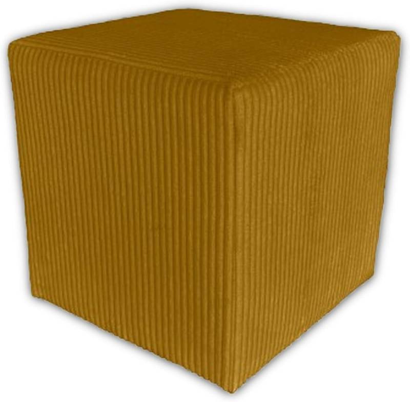 Best for Home Sitzwürfel Best For Home Würfel Pouf Hocker Beige – Samt, Fußhocker & Sitzpuff Best for Home Sitzwürfel Best For Home Würfel Pouf Hocker Beige – Samt, Fußhocker & Sitzpuff von Best for Home