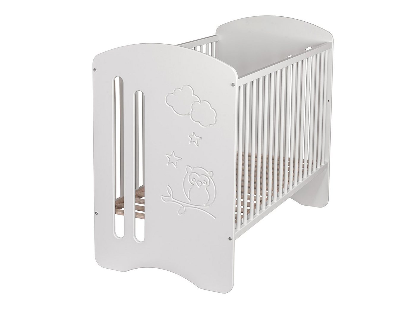Best for Kids Babybett Laura Kinderbett mit oder ohne Matratze von Best for Kids