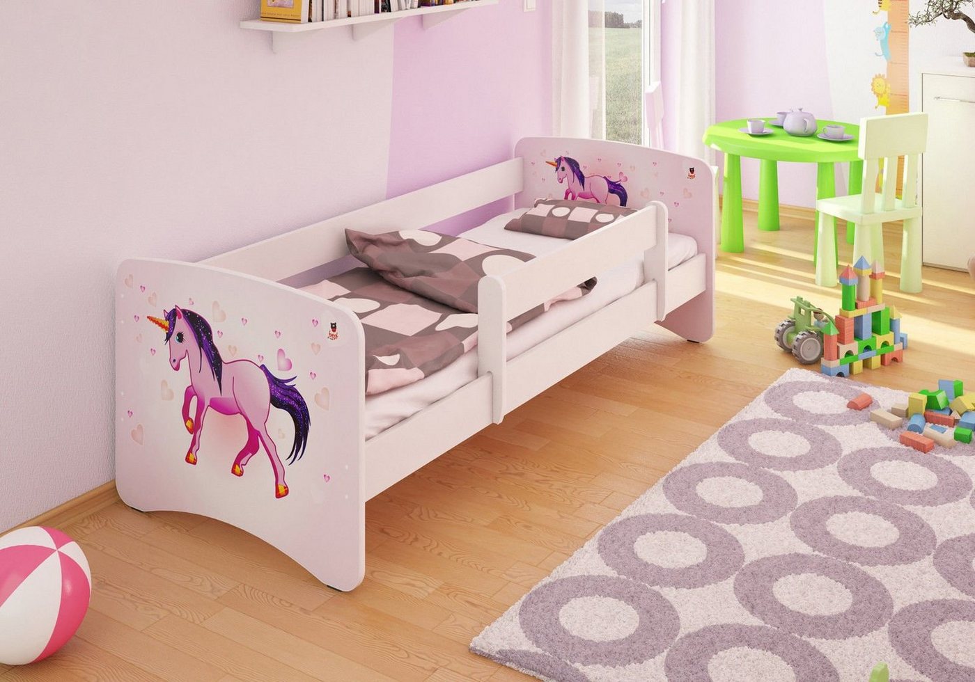 Best for Kids Kinderbett (mit Rausfallschutz) von Best for Kids