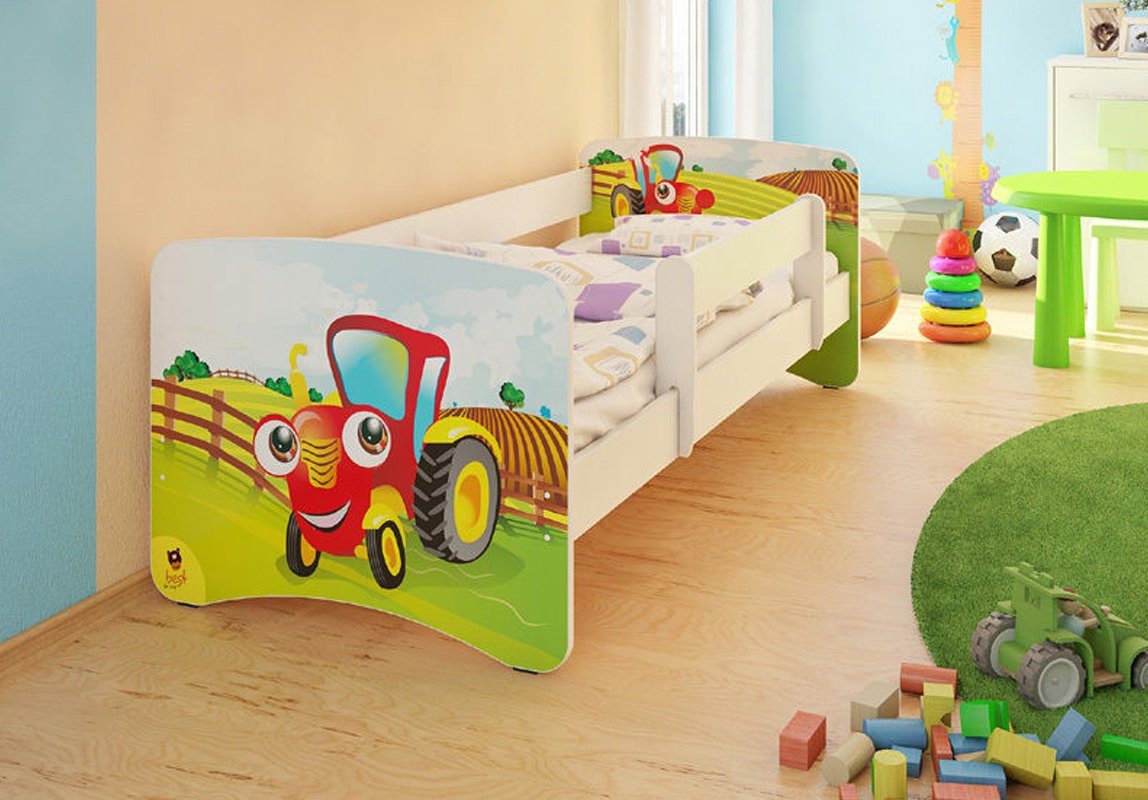 Kinderbett (mit Rausfallschutz) von Best for Kids