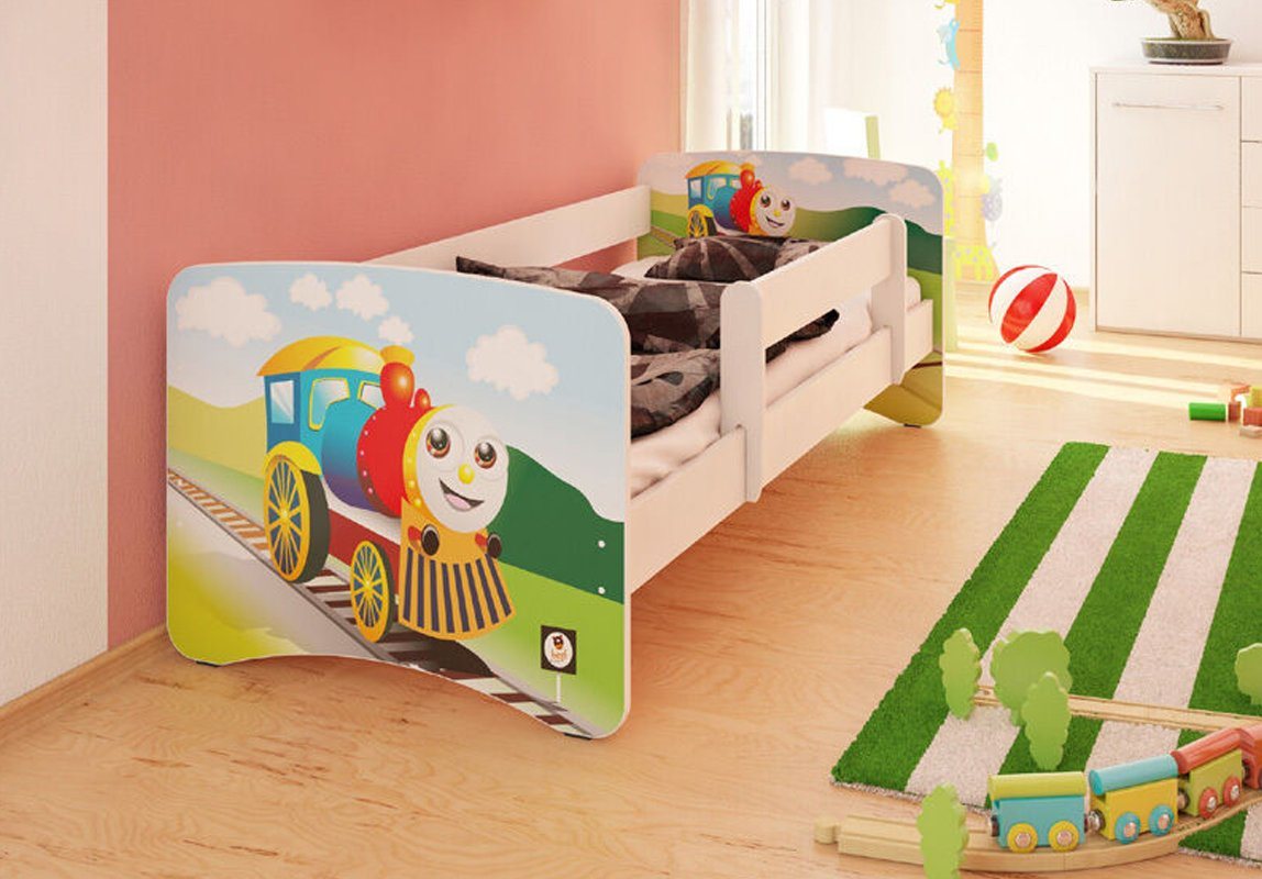 Kinderbett (mit Rausfallschutz) von Best for Kids