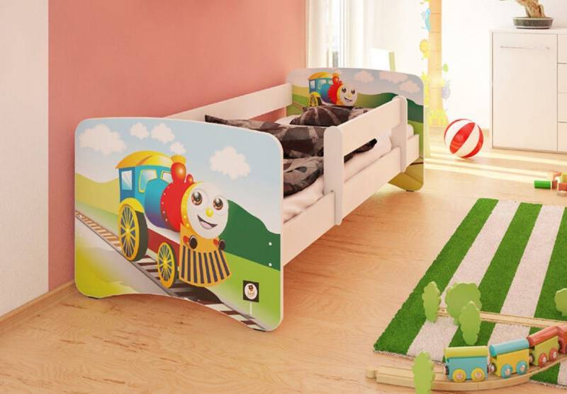 Kinderbett (mit Rausfallschutz) von Best for Kids