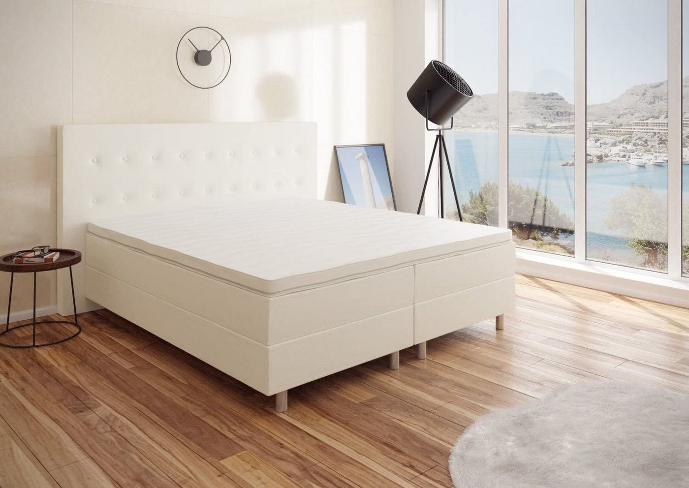 Best for You Boxspringbett Rio, mit Visco-Topper von Best for You