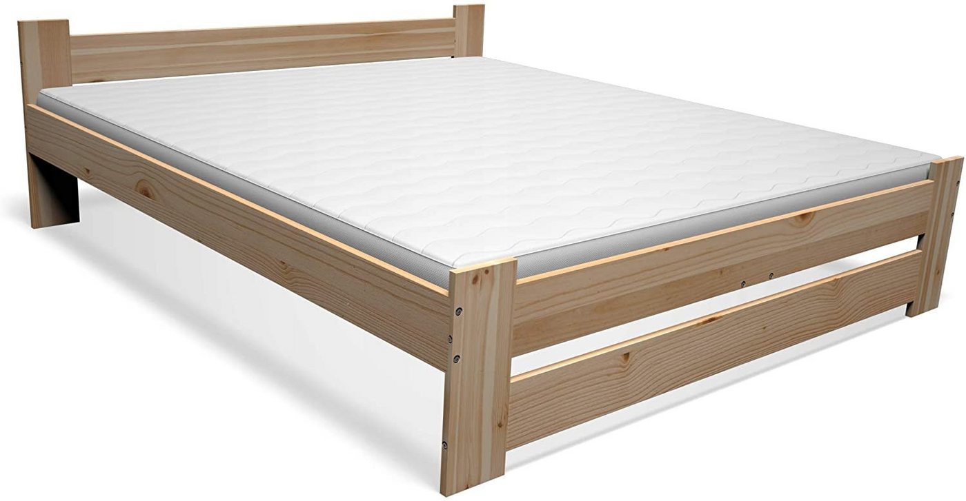 Best for You Massivholzbett, Mit Visco-matratze Best for You Massivholzbett, Mit Visco-matratze von Best for You